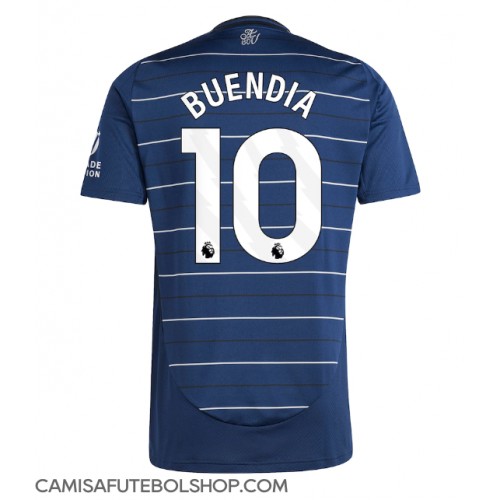 Camisa de time de futebol Aston Villa Emiliano Buendia #10 Replicas 3º Equipamento 2024-25 Manga Curta